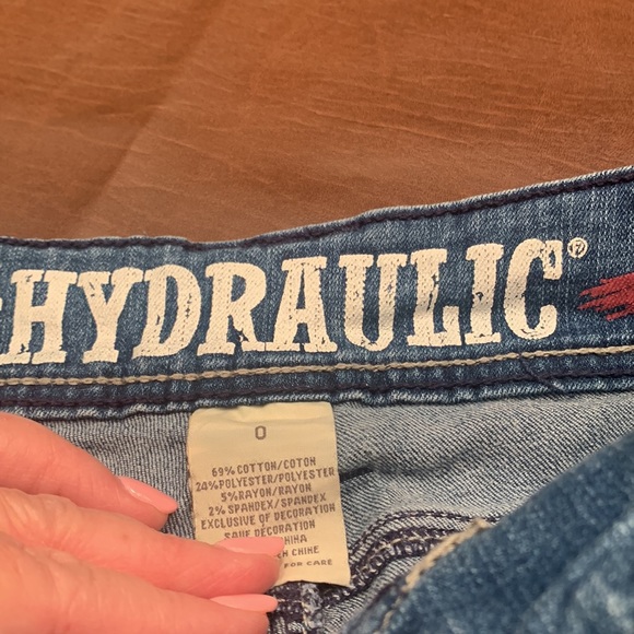Hydraulic jeans. Size 0. NWOT - Picture 3 of 9